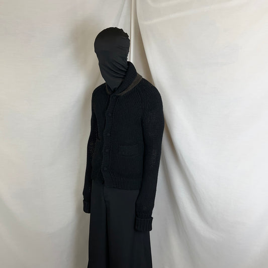 Y‘s by Yohji Yamamoto Contrasted Knit Cardigan