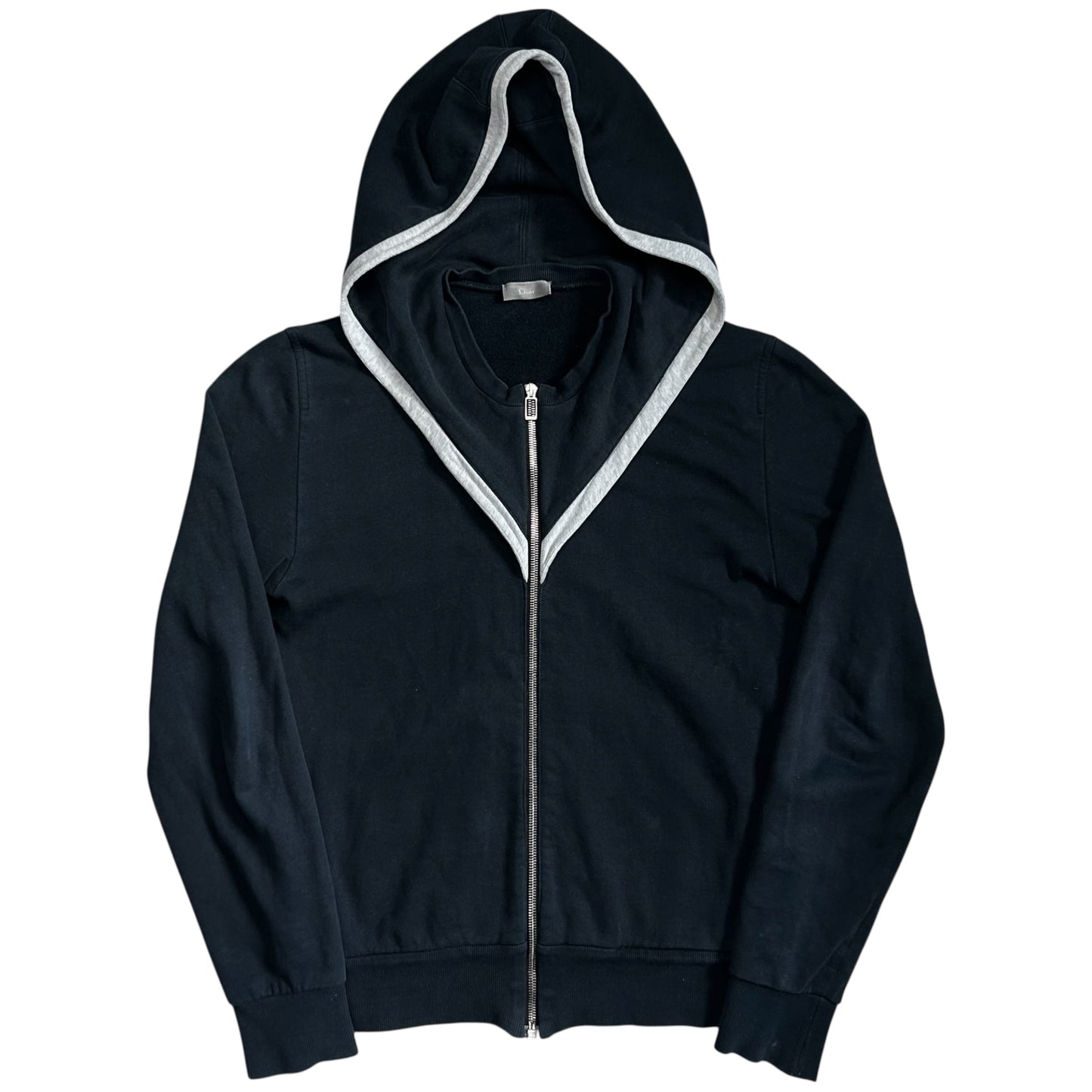 Dior Homme V-Hood Zip Hoodie - AW09