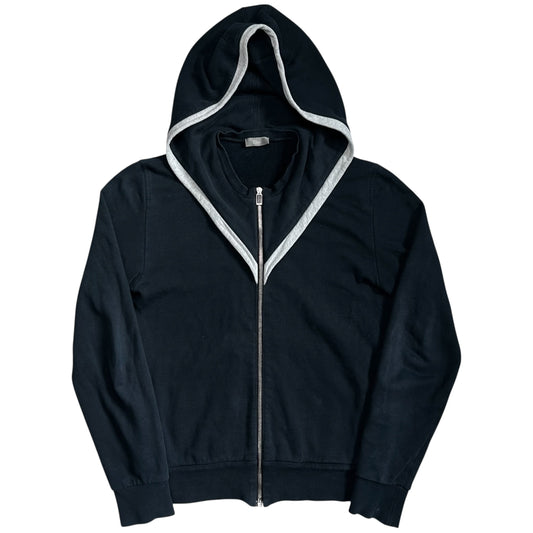 Dior Homme V-Hood Zip Hoodie - AW09