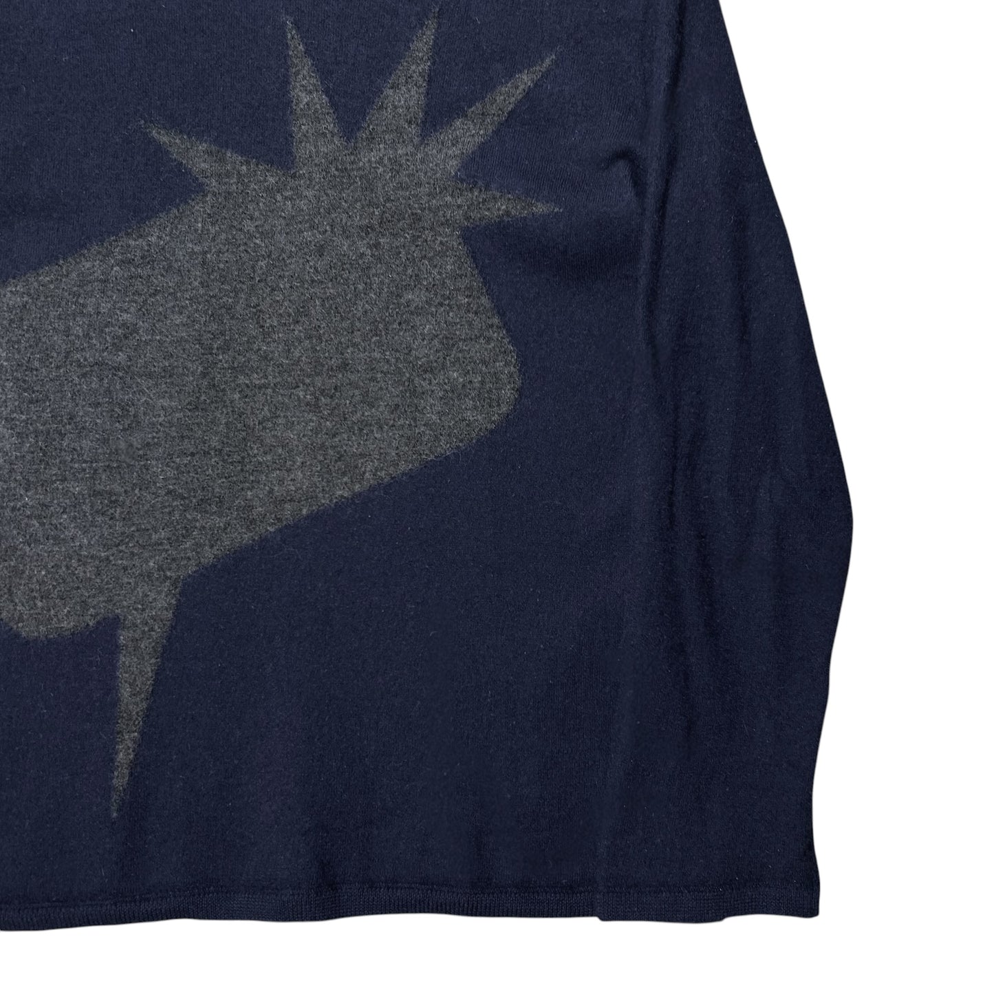 Comme des Garcos Shirt Bubble Intarsia Knit Sweater - SS22