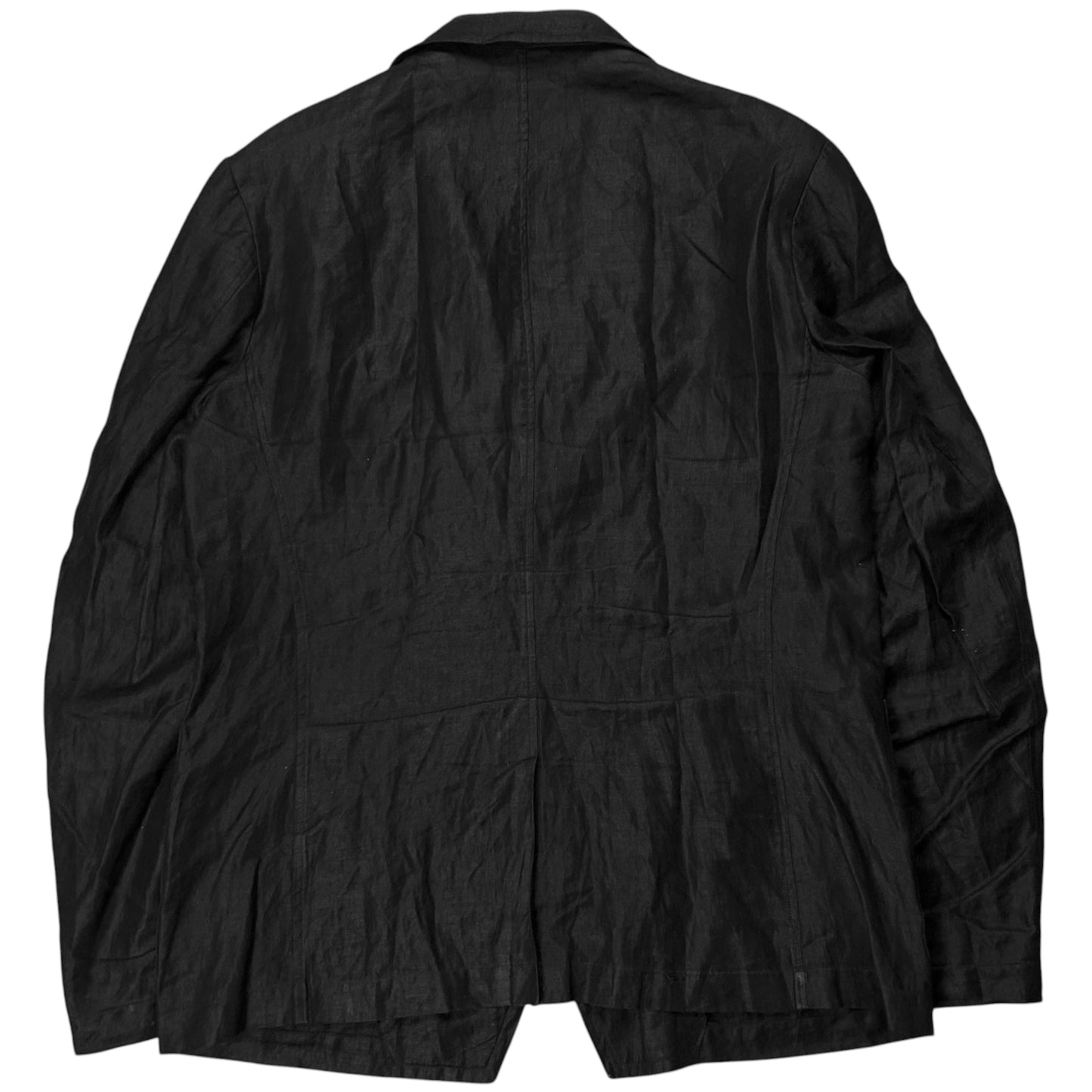 Dries Van Noten Overdyed Linen Blazer - 00s