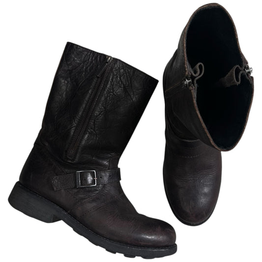 Dirk Bikkembergs Engineer Zip Boots
