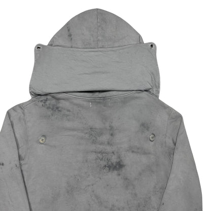 RAF by Raf Simons Washed Button Layer Hoodie