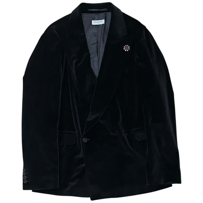 Dries Van Noten Starbust Button Velvet Blazer - AW11