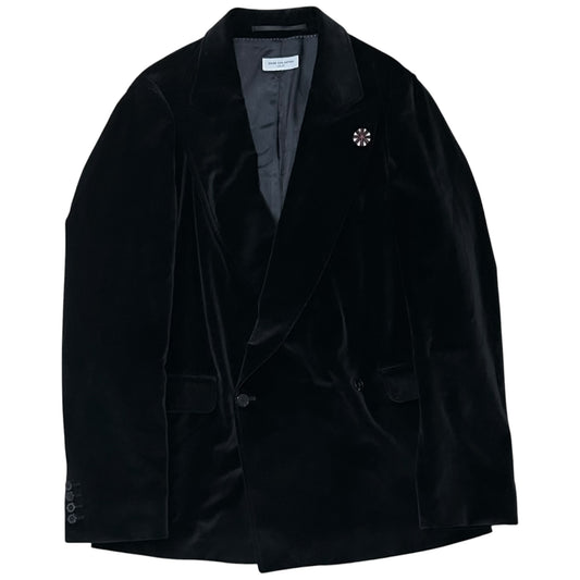 Dries Van Noten Starbust Button Velvet Blazer - AW11