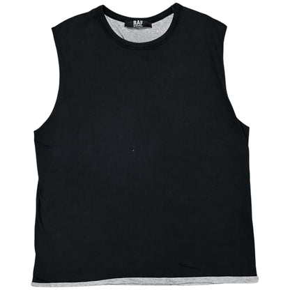 RAF by Raf Simons New Testament For New Tribes Double Layered Tank Top