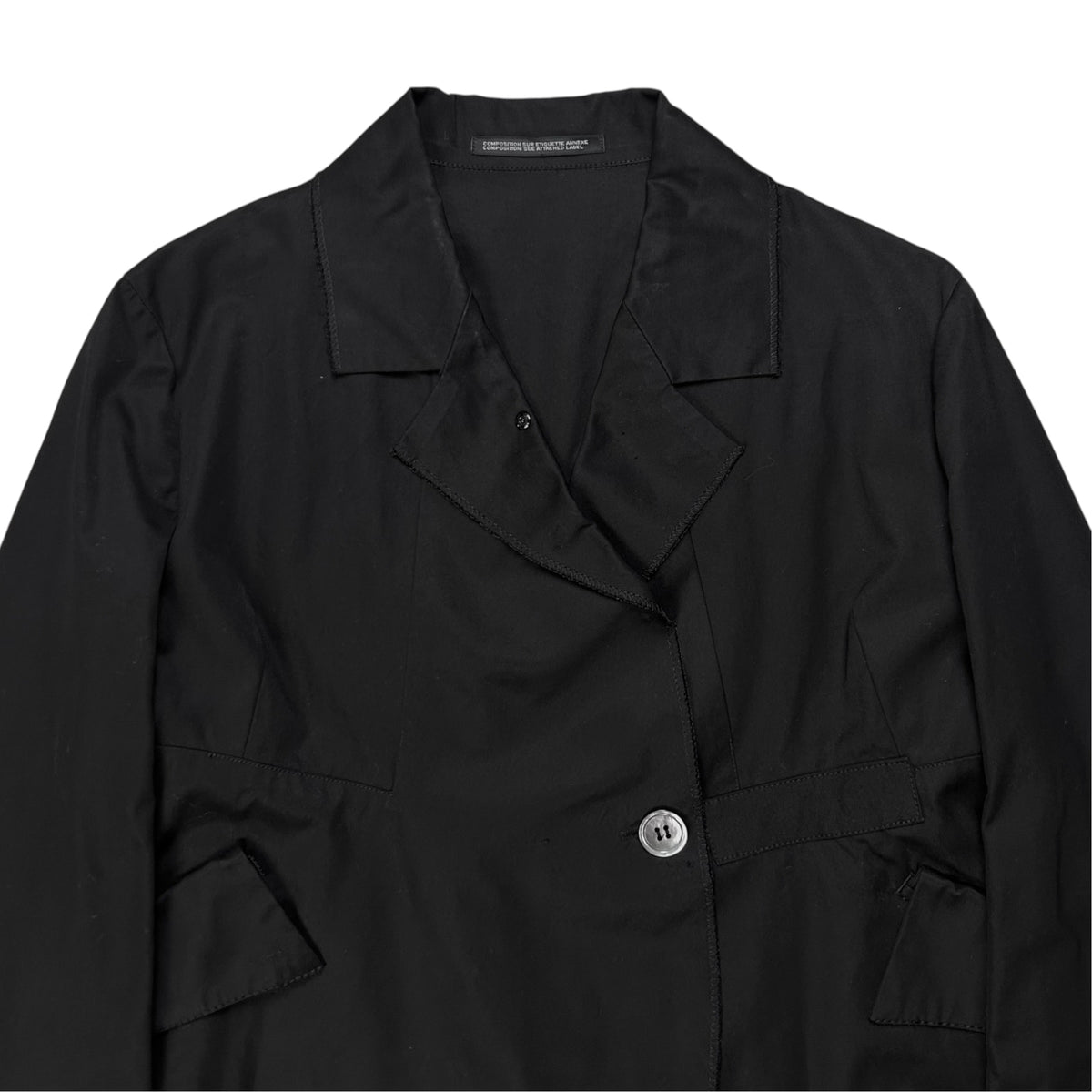 Yohji Yamamoto Deconstructed Asymmetrical Blazer - AW15