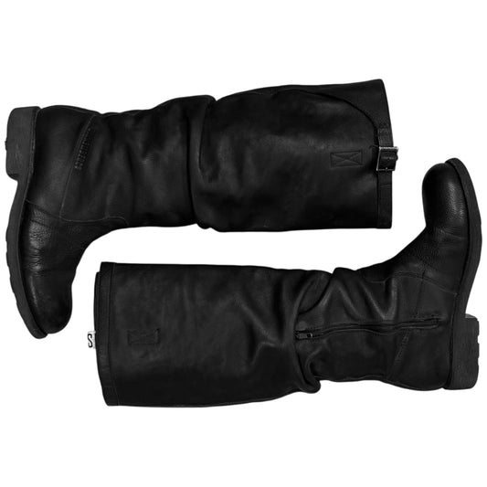 Dirk Bikkembergs Buckled Tall Knee Zip Boots