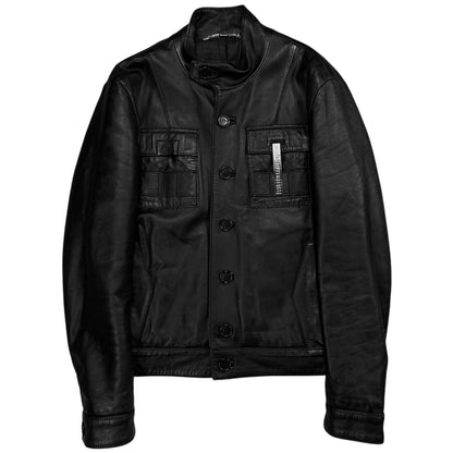 Dirk Bikkembergs Cargo Metal Clip Bomber Jacket