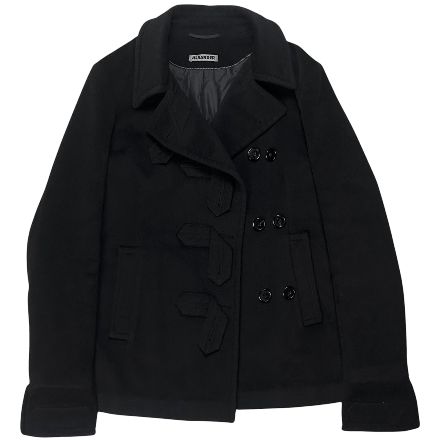 Jil Sander Asymmetric Duffle Peacoat - AW00