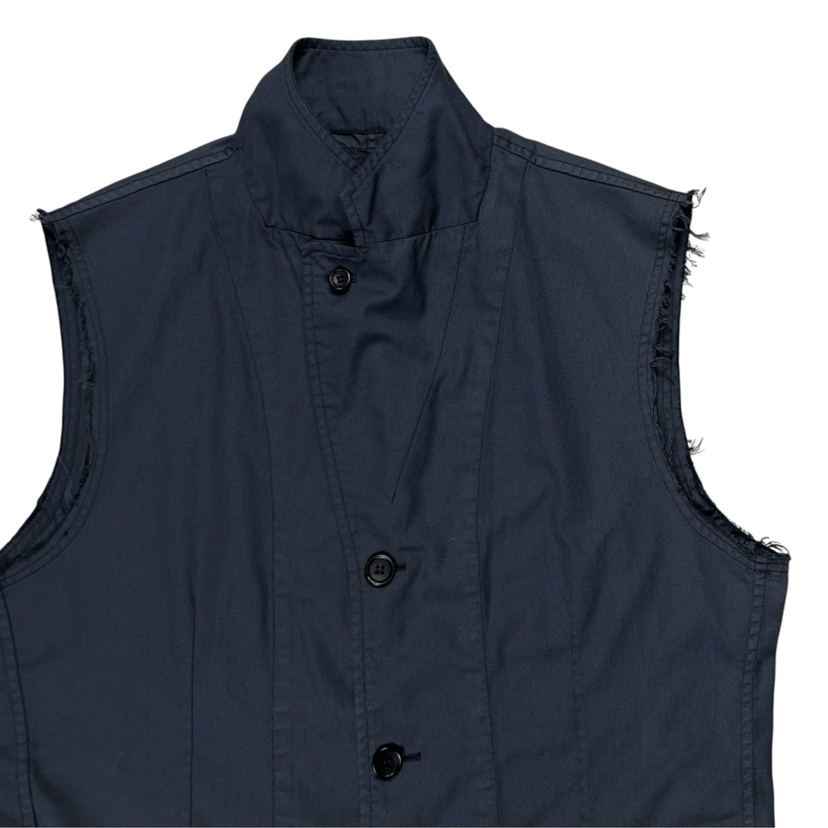 Comme des Garcons Shirt Overdyed Raw Blazer Vest - SS04