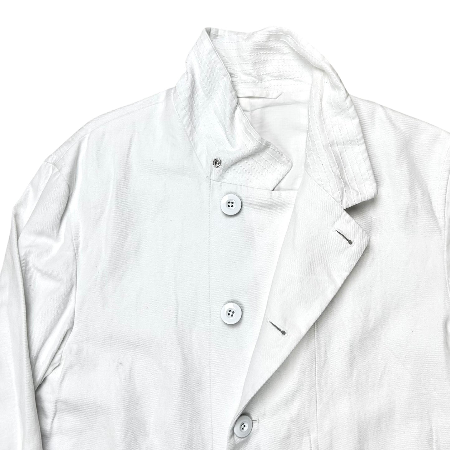 Ann Demeulemeester Hood Embroidered Field Jacket - SS14