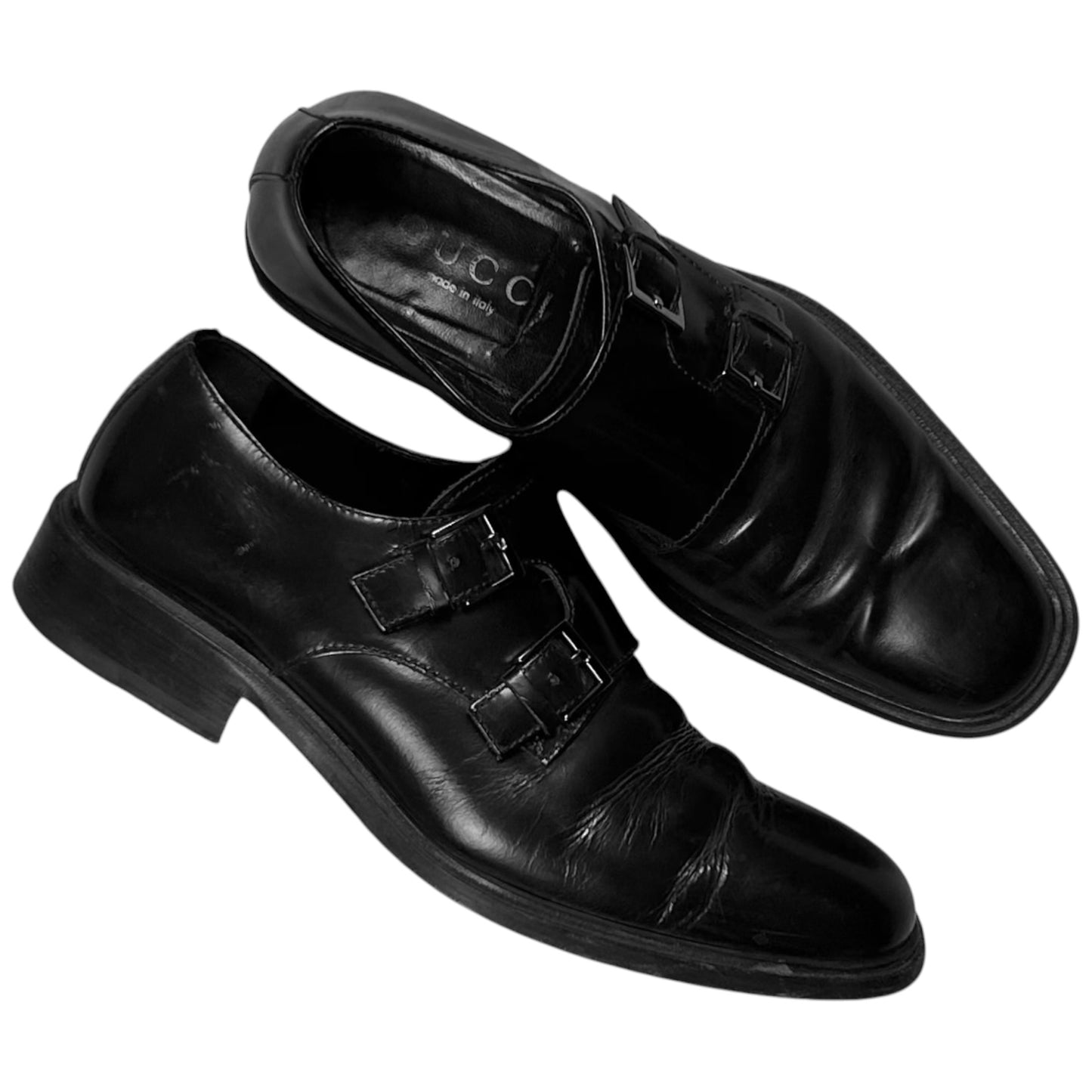 Gucci by Tom Ford Dual Monk Strap Derbies - 2000s