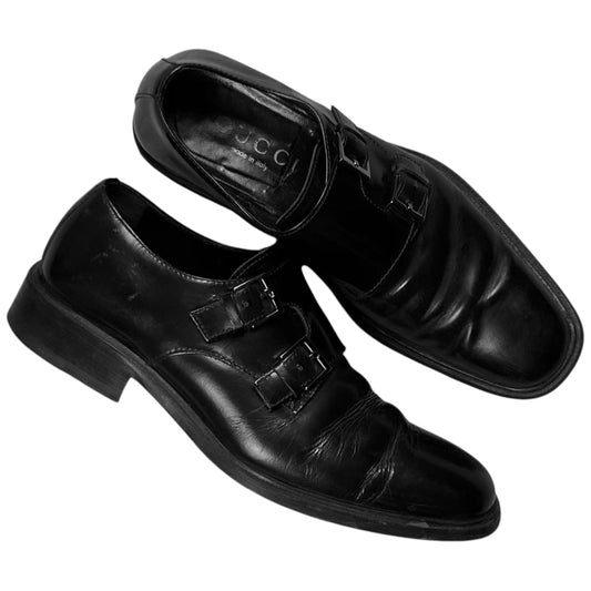 Gucci by Tom Ford Dual Monk Strap Derbies - 2000s