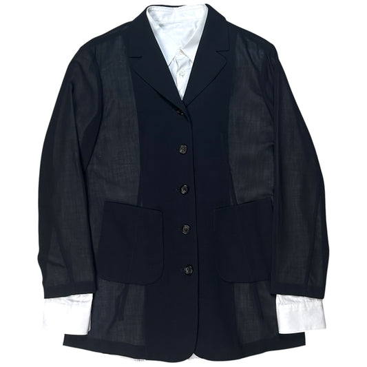 Jil Sander Semi Sheer Blazer - 90s