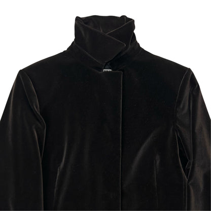 Jil Sander by Raf Simons Velour Snap Blazer - 00s