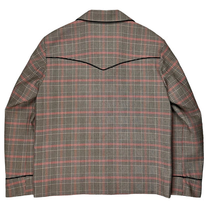 Dries Van Noten Checkered Embroidery Blazer - AW18