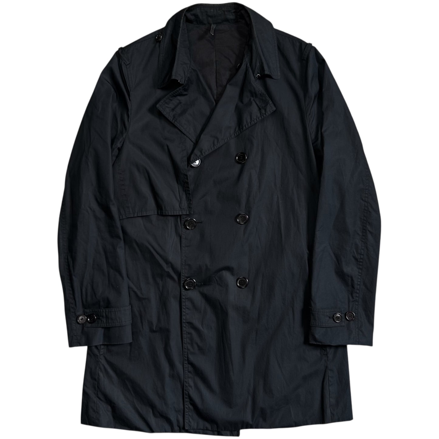Dior Homme Chest Layered Trench Coat - SS10