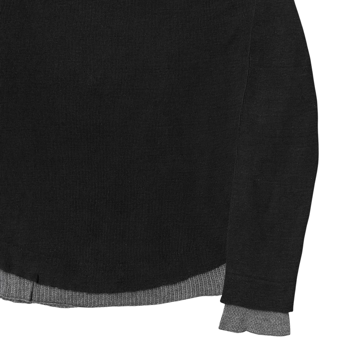 Maison Martin Margiela Layered Linen Silk Fisherman Sweater - SS15