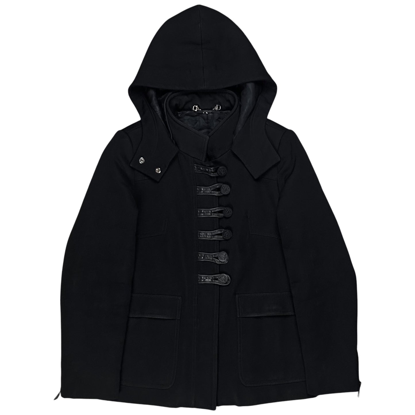 Gucci by Frida Giannini Leather Strap Duffle Jacket - AW08