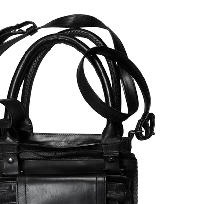 Dirk Bikkembergs Multi Bondage Strap Dual Leather Bag