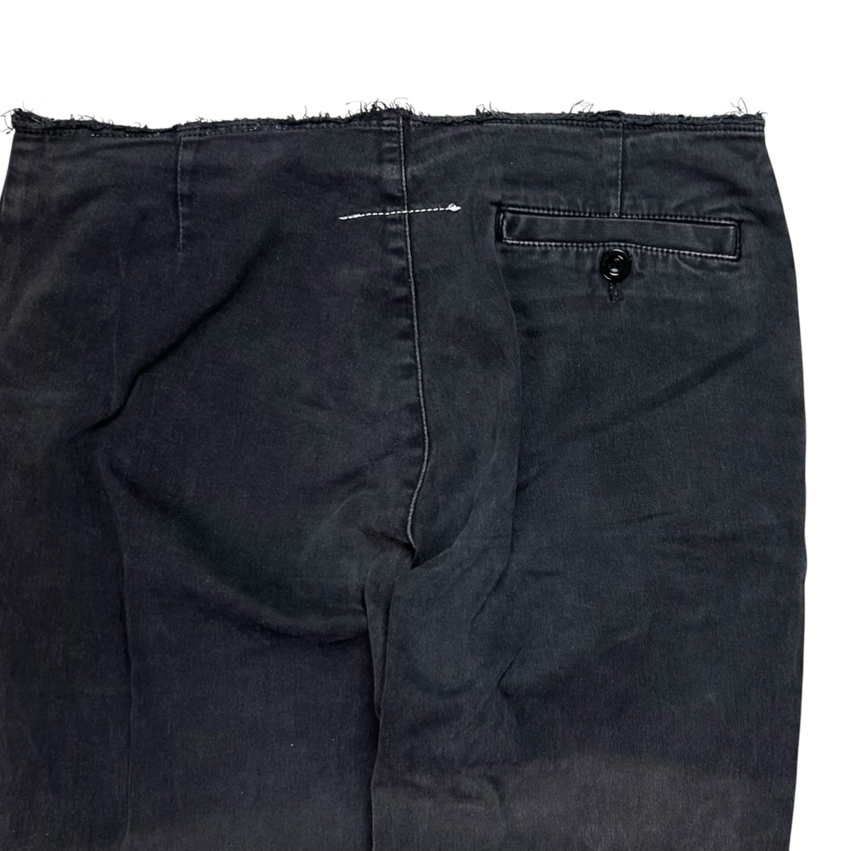 Maison Martin Margiela Cut Off Waist Work Pants - AW03