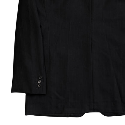 Yohji Yamamoto Costume D'Homme Boxy Pinstripe Sample Blazer - SS08
