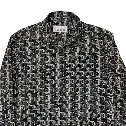 Maison Margiela Logo Cube Print Shirt - SS19