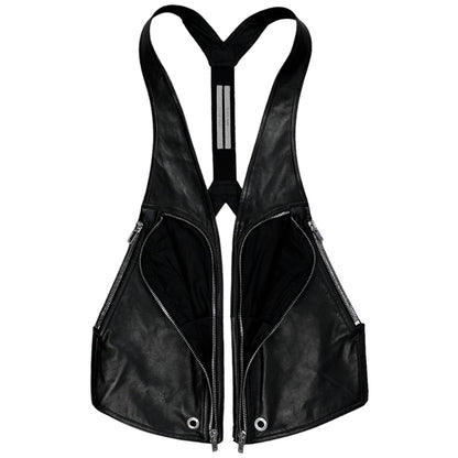 Rick Owens Bauhaus Leather Vest - SS23