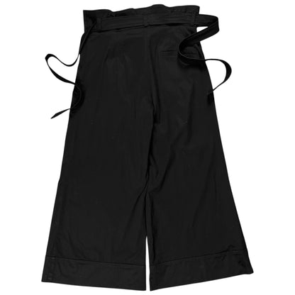 Dries Van Noten Wide Belted Paper Bag Pants - AW19