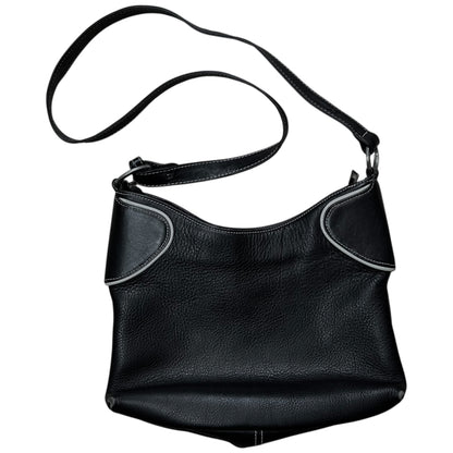 Balenciaga Curved Piping Leather Bag