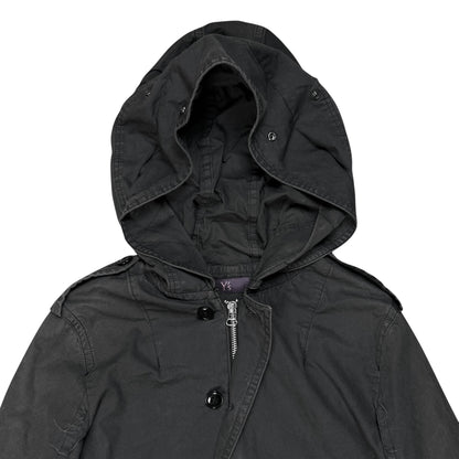 Y’s by Yohji Yamamoto Distressed Hooded Field Jacket - AW04