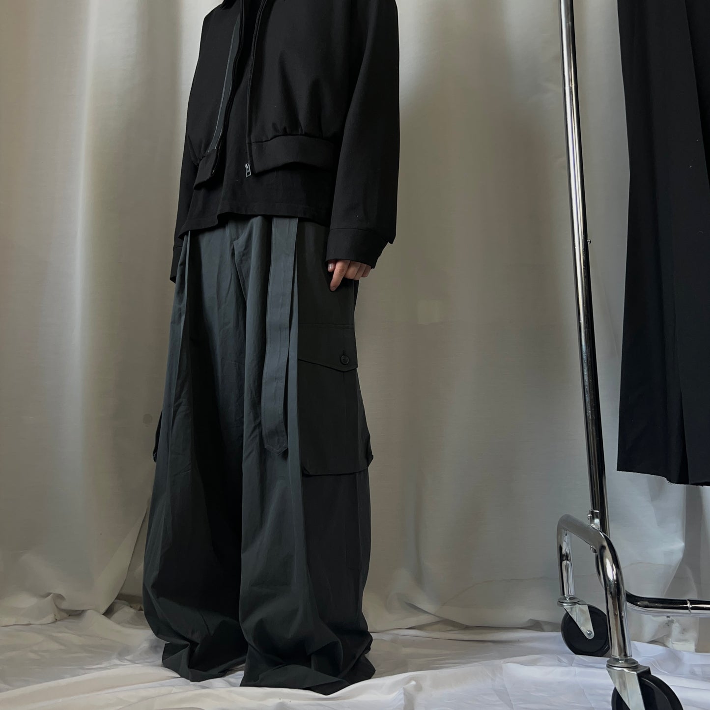 Dries Van Noten Wide Belted Trousers - SS24