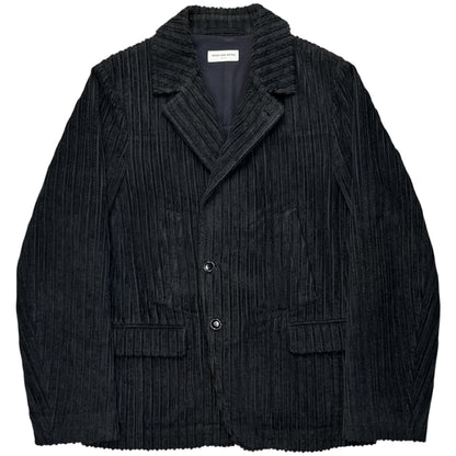 Dries Van Noten Asymmetric Corduroy Blazer