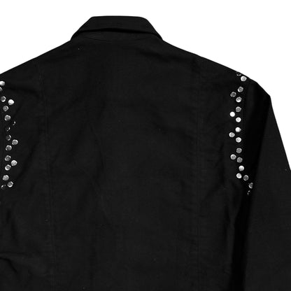 Namacheko Studded Moleskin Overshirt Black - AW24
