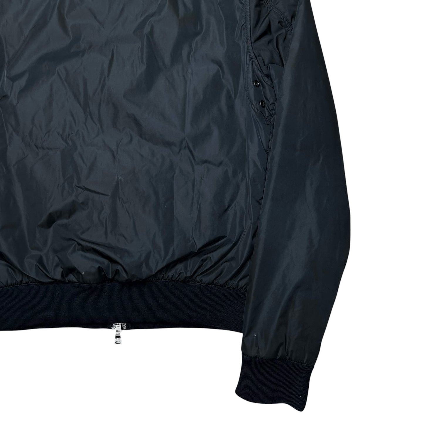 Prada Leather Trimmed Bomber Jacket - SS10