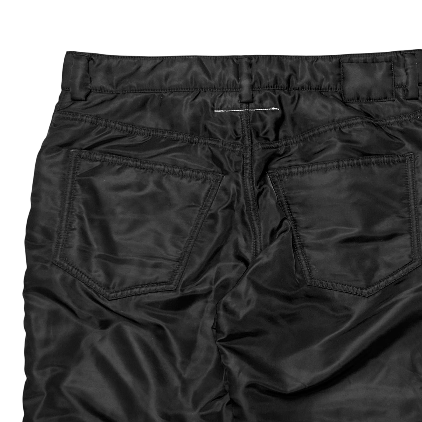 MM6 Maison Margiela Padded Patchwork Moto Pants - AW19