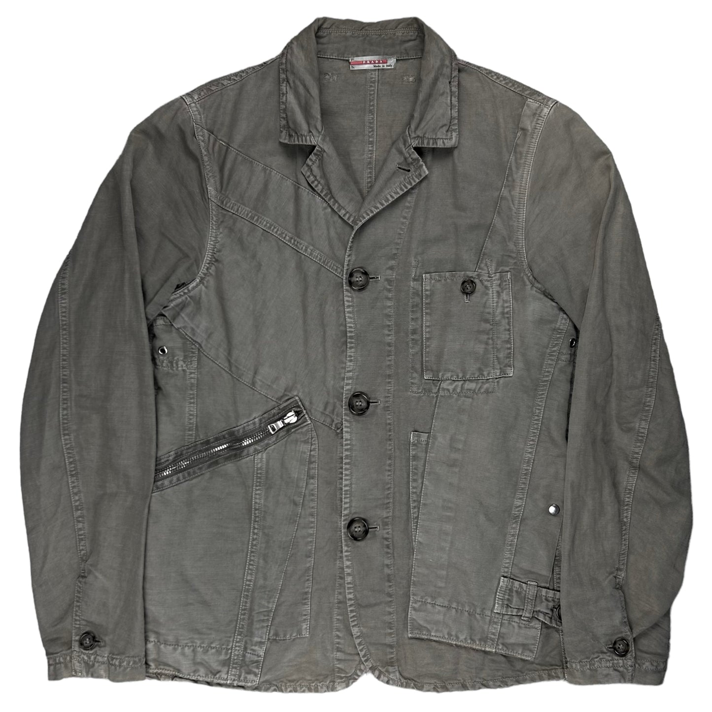 Prada Reconstructed Utility Chore Jacket