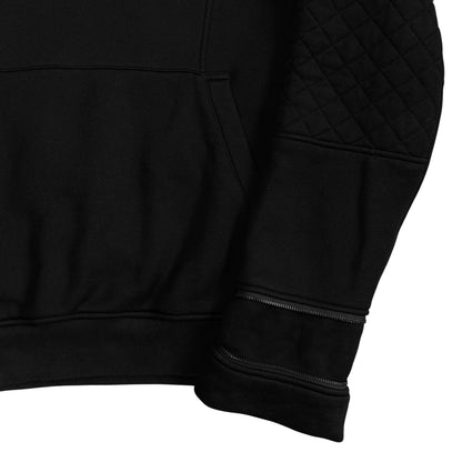 Helmut Lang Sleeve Zip Funnel Hood Sweater - SS08