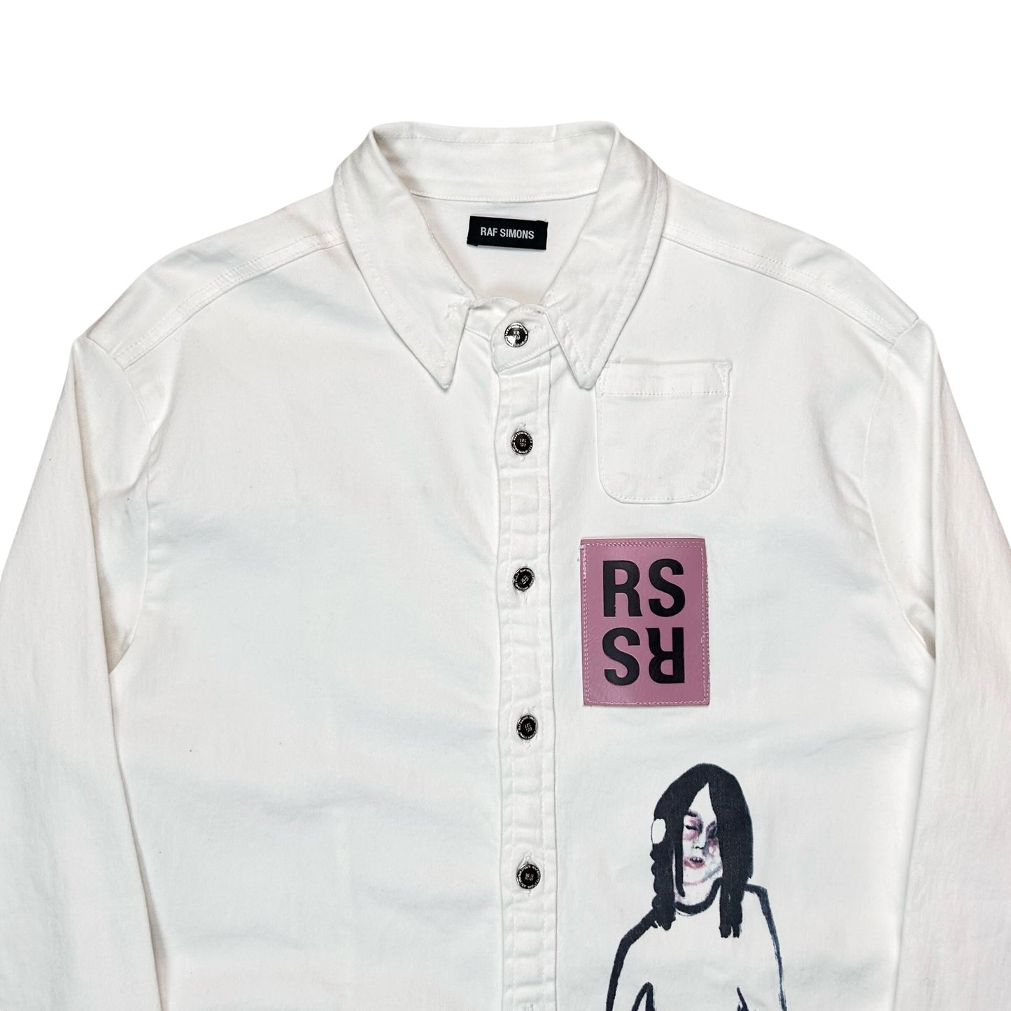 Raf Simons Guitar Boy RS Patch Denim Shirt - AW15