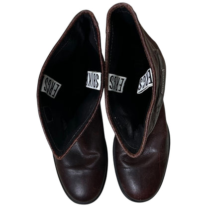 Dirk Bikkembergs Metal Tab Engineer Pull On Boots