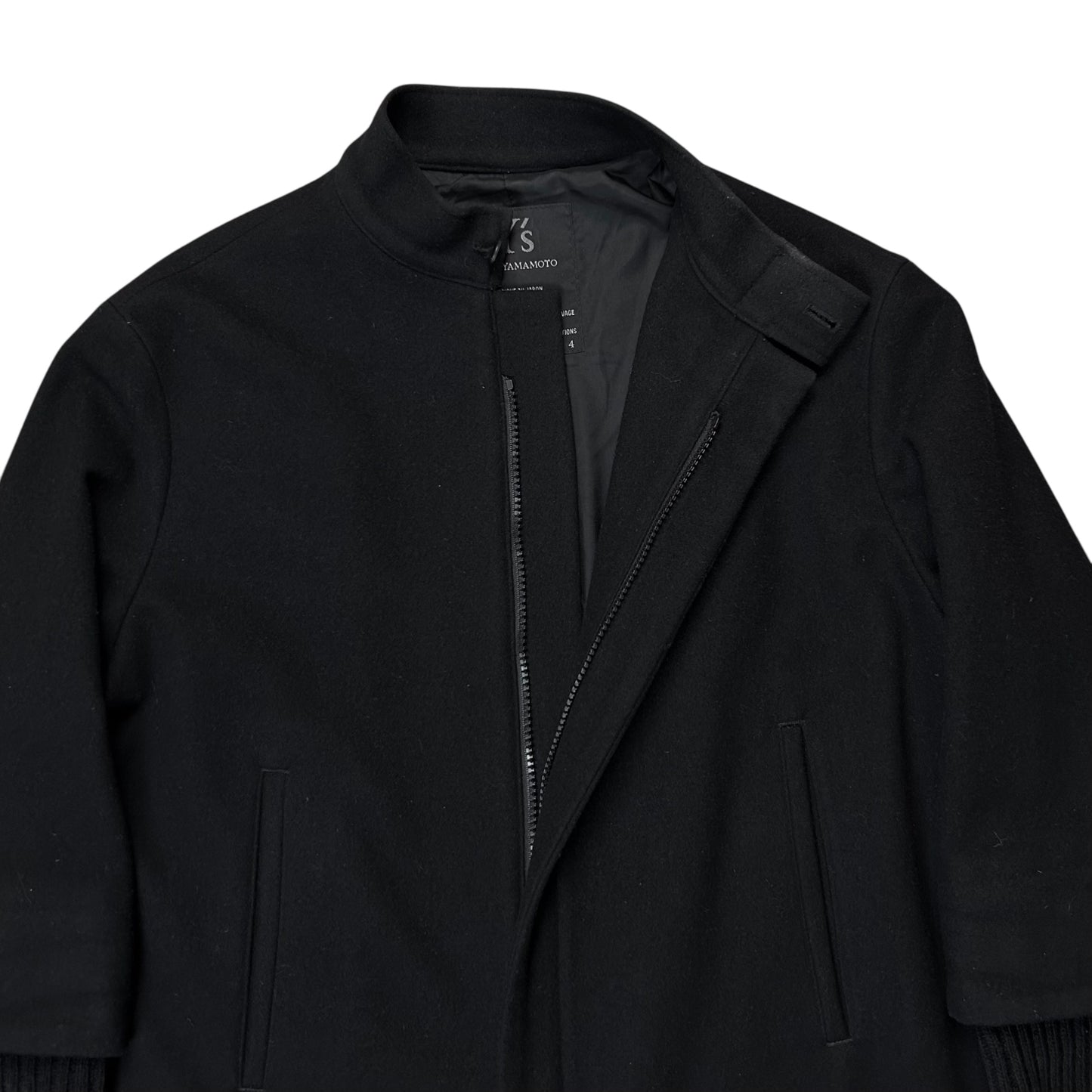 Y‘s by Yohji Yamamoto Extended Rib Sleeve Bomber Jacket - AW08