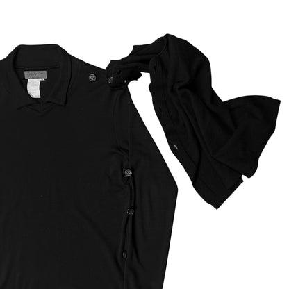 Yohji Yamamoto Pour Homme Deconstructed Button Layer Sweater - AW97