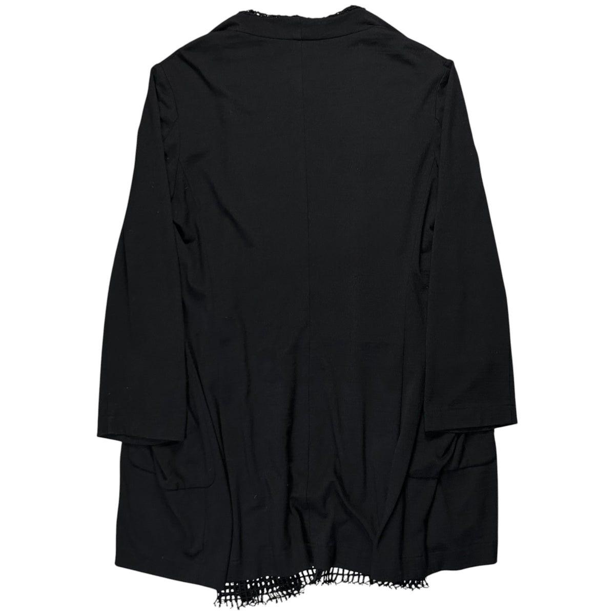 Comme des Garcons Fishnet Layered Drape Cardigan - AW91