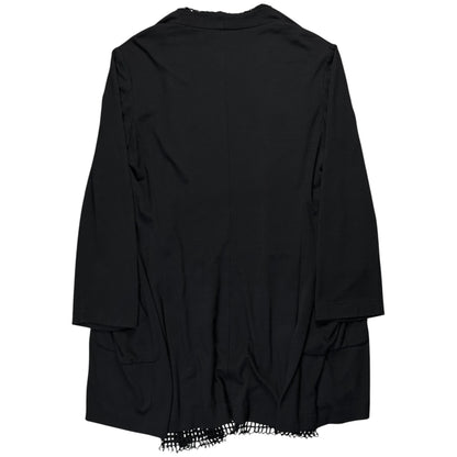 Comme des Garcons Fishnet Layered Drape Cardigan - AW91