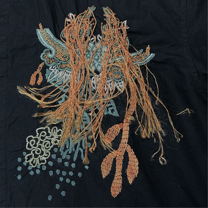 John Galliano 3D Floral Embroidered Shirt - AW06