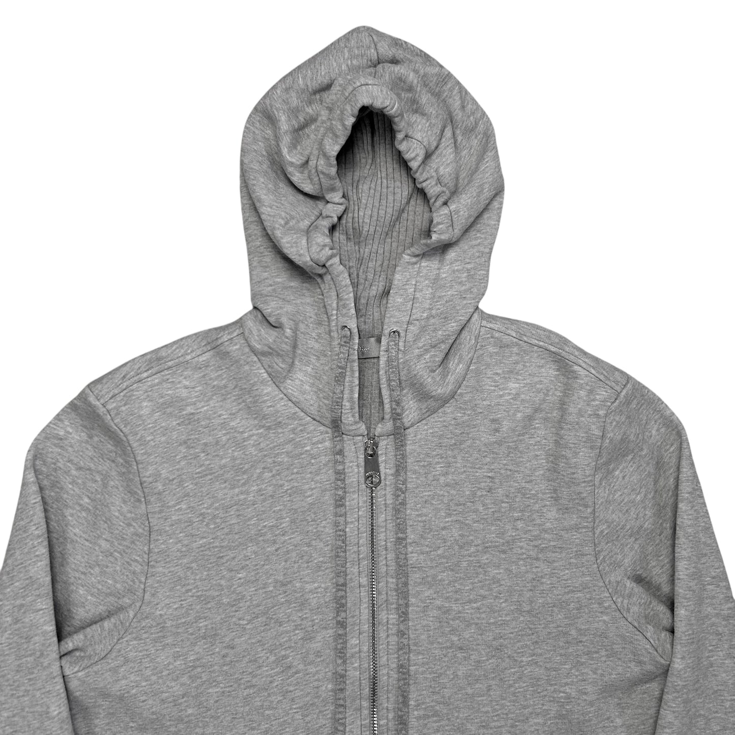 Dior Homme Rib Lined Zip Hoodie - SS01