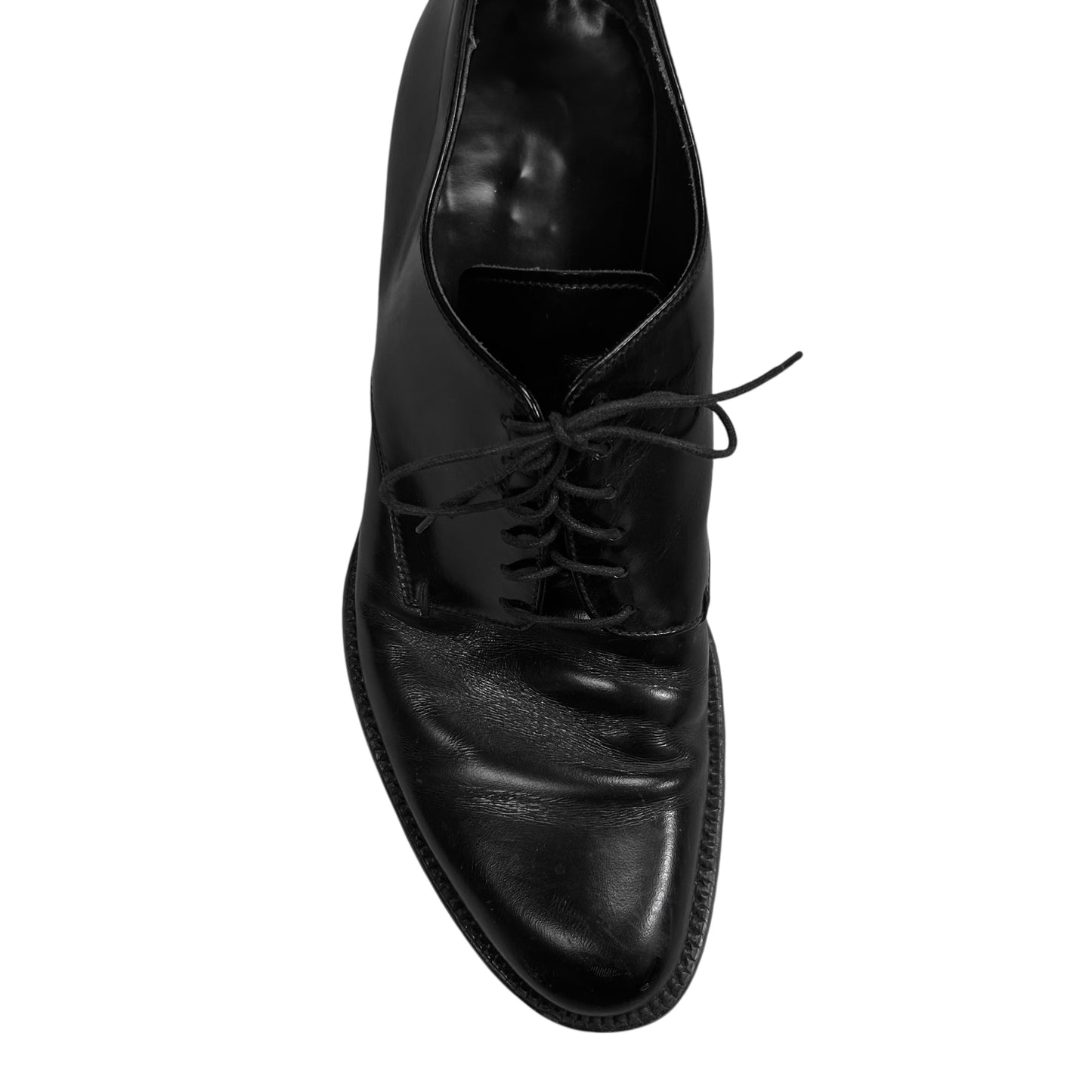 Prada Curve Toe Derbies