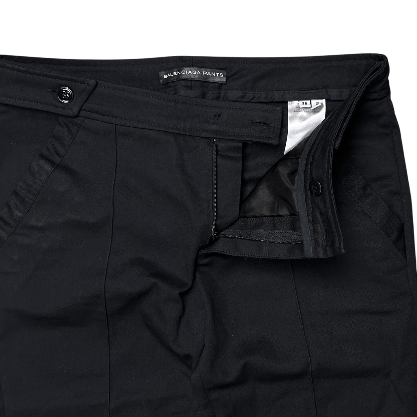 Balenciaga Flared Waist Strap Trousers - AW08