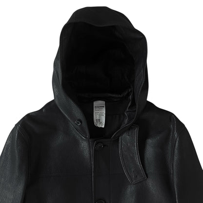 Jil Sander Multi Strap Leather Parka - AW14